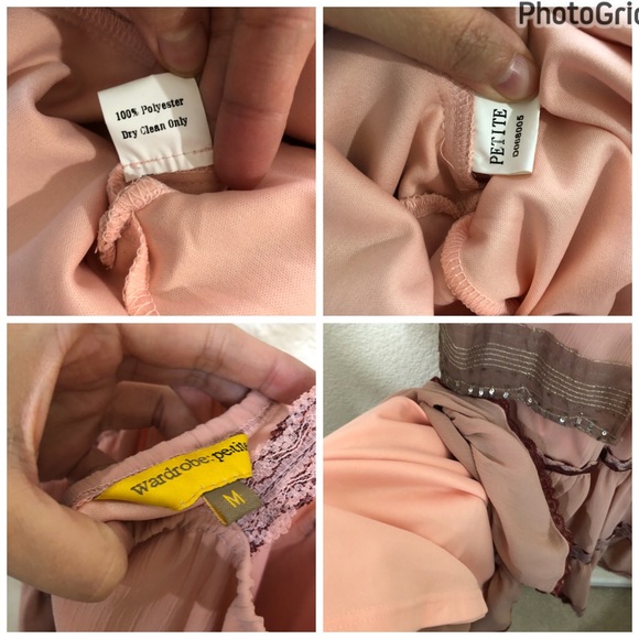 WARDROBE PETITE Womens Small Lot of 2 Dresses Flapper Retro Vintage NWOT - Picture 16 of 16